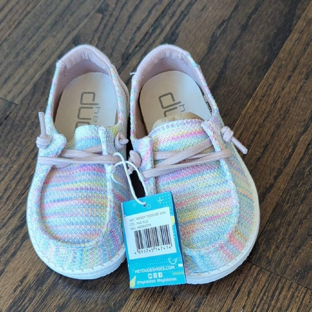 Toddler/Kids Boat Shoes Pastel Striped Shoes/Loafers